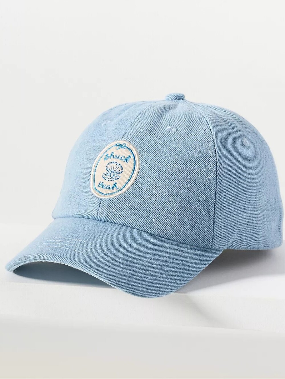 🪷 By Anthropologie Patch Baseball Cap 🌙